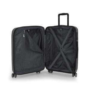 Kofer srednji PROŠIRIVI 44x65x27/30 cm  Polypropilen 69/76,5l-3,5 kg Pacific siva