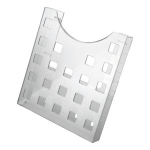 Zidni stalak za prospekte "Grid Wall" A4 vertikalni, 1 odeljak Helit transparent