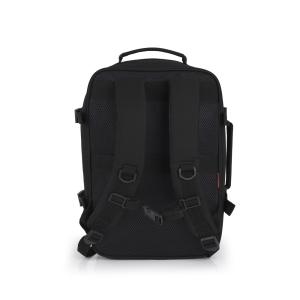 Ranac putni za low cost sa 2 odeljka 27x39x18 cm 19l - 0,64kg Week Eco crna