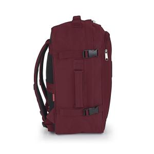 Ranac putni za low cost sa 2 odeljka 27x39x18 cm 19l - 0,64kg Week Eco bordo