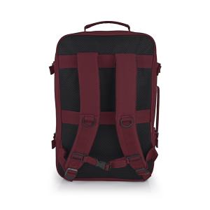 Ranac putni za low cost sa 2 odeljka 27x39x18 cm 19l - 0,64kg Week Eco bordo