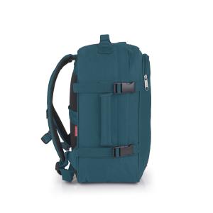 Ranac putni za low cost sa 2 odeljka 27x39x18 cm 19l - 0,64kg Week Eco tirkiz