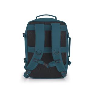 Ranac putni za low cost sa 2 odeljka 27x39x18 cm 19l - 0,64kg Week Eco tirkiz