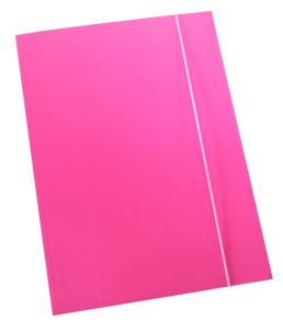 Kartonska fascikla sa gumicom 600g Ostalo roze