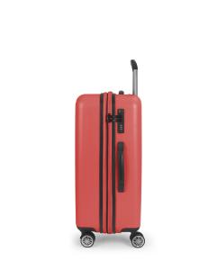 Kofer srednji PROŠIRIVI 47x66x27/30 cm  ABS 70,3/78l-3,9 kg Future Plus crvena