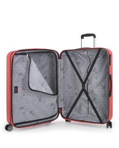 Kofer veliki PROŠIRIVI 54x76x30/33 cm  ABS 105,5/116,1l-4,7 kg Future Plus crvena