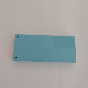 Pregradni karton skraćeni 10x24, 180rg 1/100 O+CO plava
