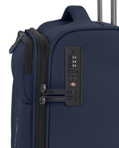 Kofer mali (kabinski) 38x55x20 cm EXTRA LIGHT polyester 42,2l-2 kg Canada tamno plava
