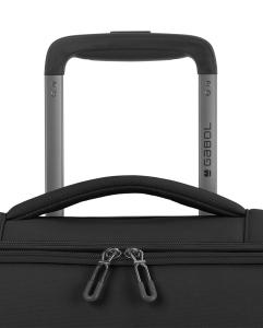 Kofer srednji proširivi 44x71x27 cm EXTRA LIGHT  polyester 81,8l-3,3 kg Canada crna