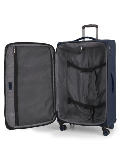 Kofer veliki proširivi 48x81x30 cm EXTRA LIGHT polyester 118,2l-4 kg Canada tamno plava