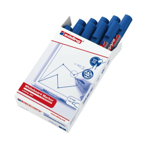 Marker za belu tablu E-360 1,5-3mm, zaobljeni, pak. sa 10 kom. plava