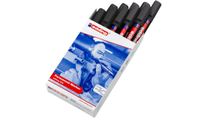 Marker permanent E-300 1,5-3mm, zaobljeni, pak. sa 10 kom. Edding crna