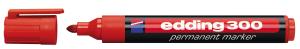 Marker permanent E-300 1,5-3mm, zaobljeni, pak. sa 10 kom. crvena